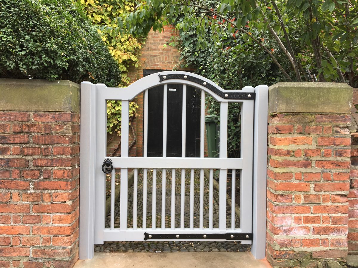 Bespoke Painted Garden Gate