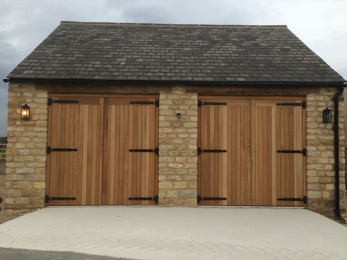 Handmade Timber Garage Doors