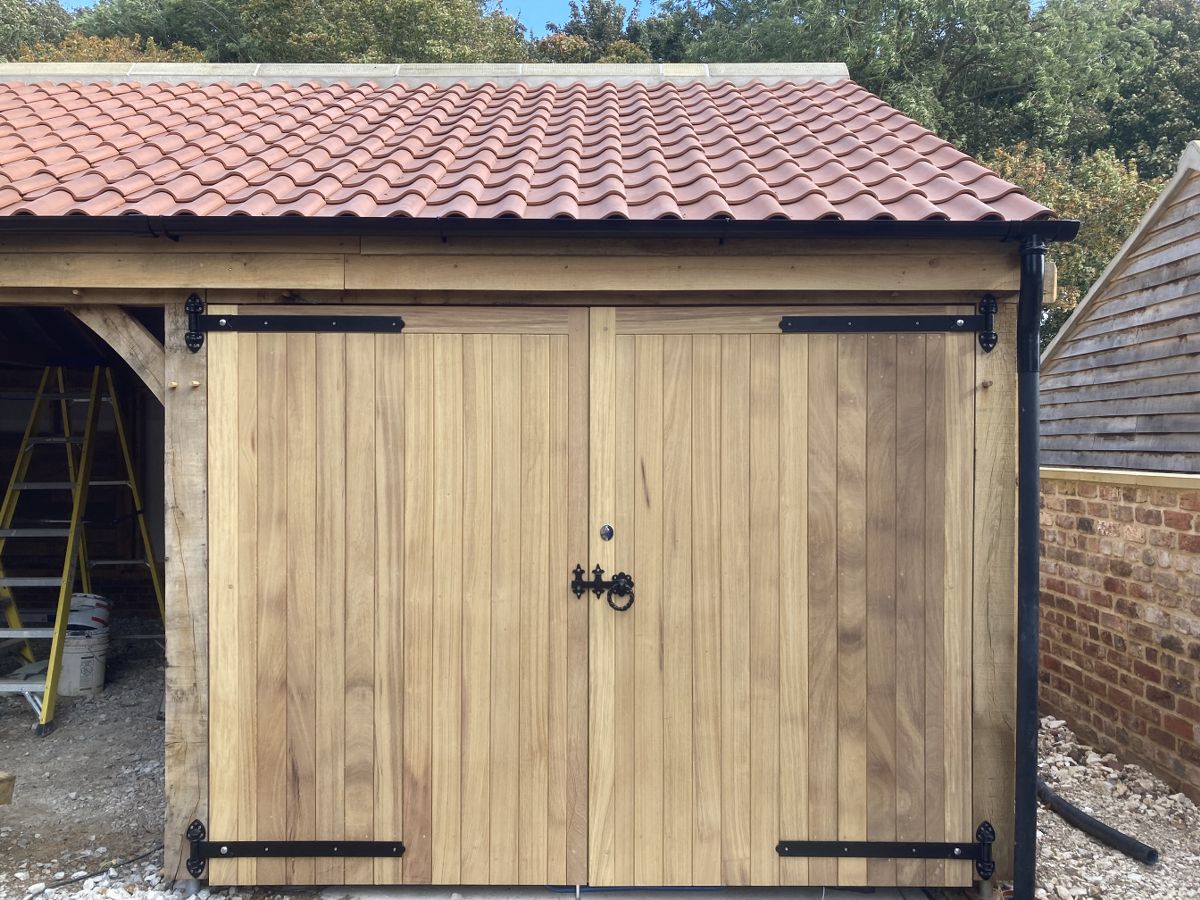 Handmade Timber Garage Doors
