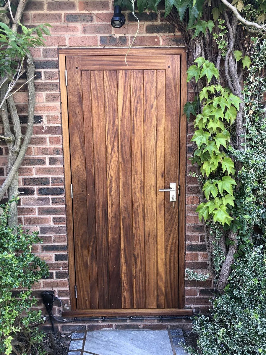 Outside Wooden Door