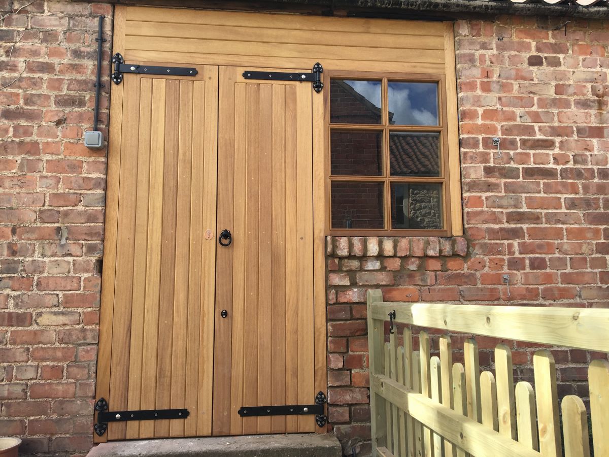 Timber Entrance Doors with side window
