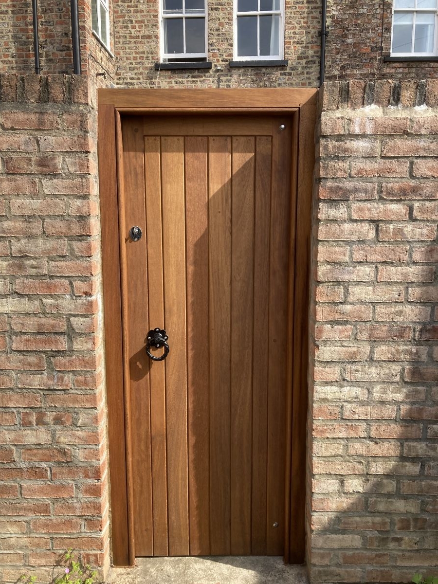 Back Yard Timber Door